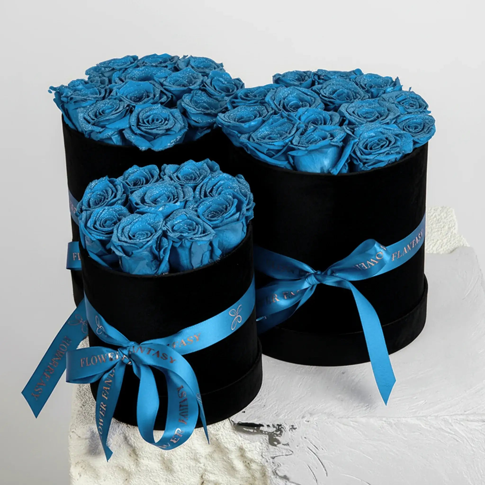 Long Lasting Rose Box | Sky Blue