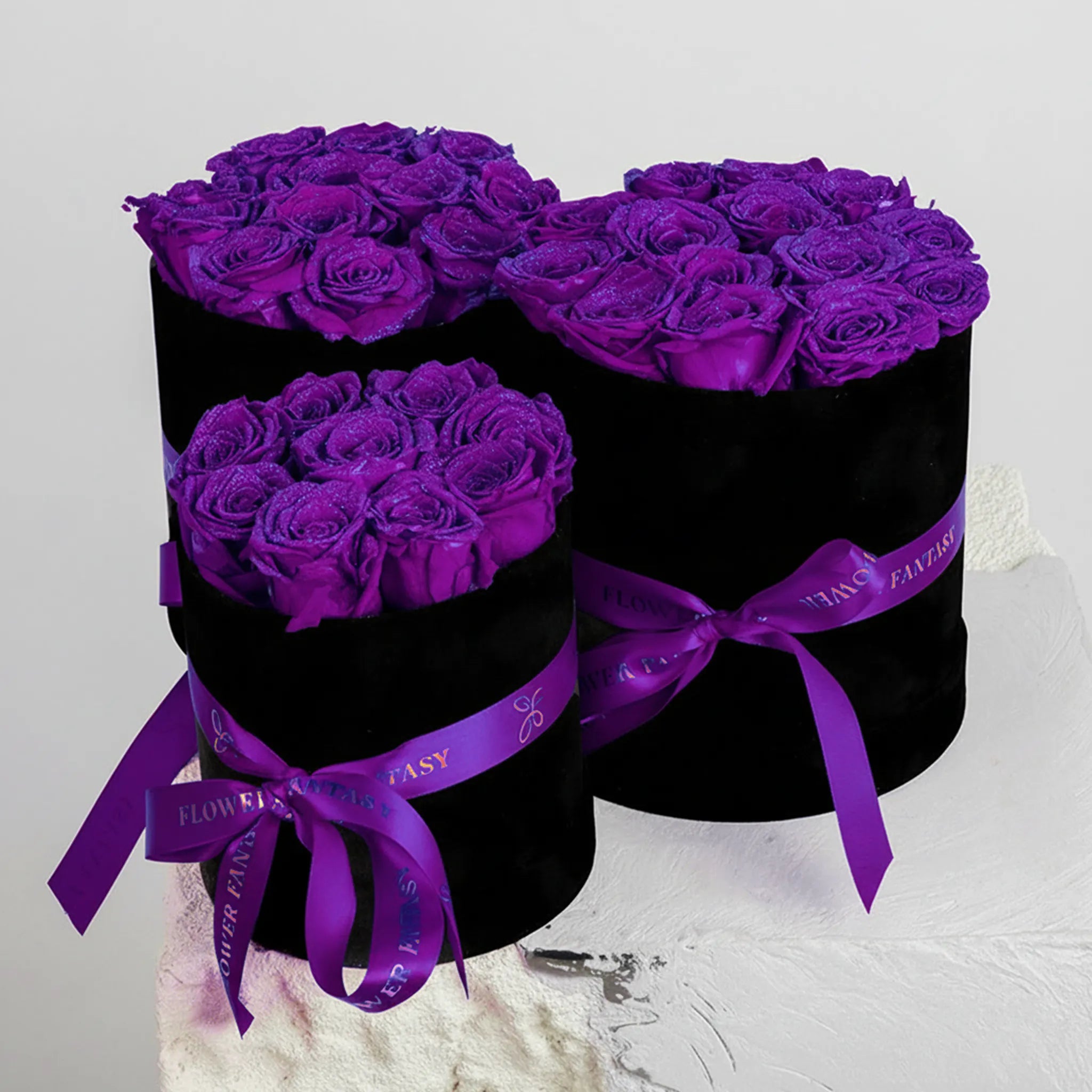 Long Lasting Rose Box | Purple