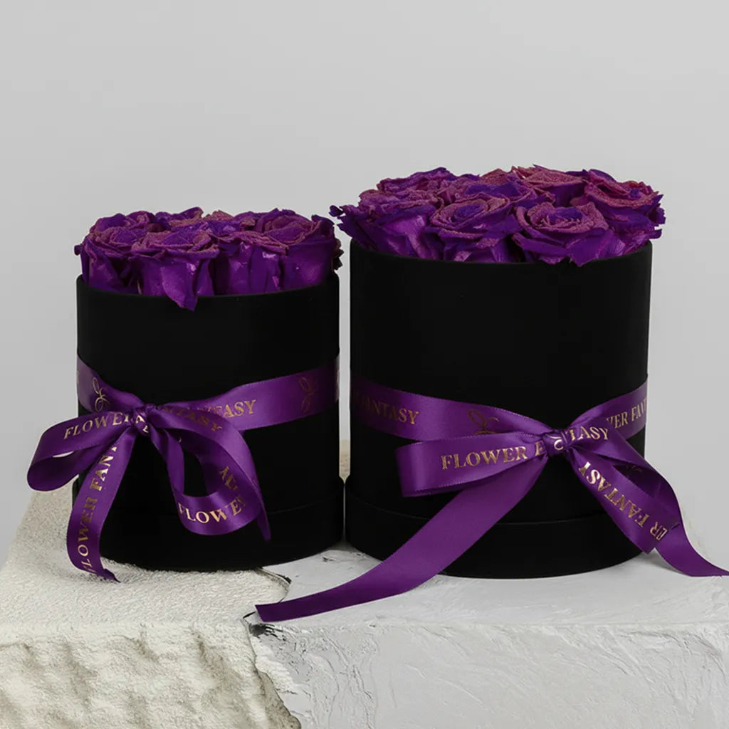 Fresh Rose Box | Purple