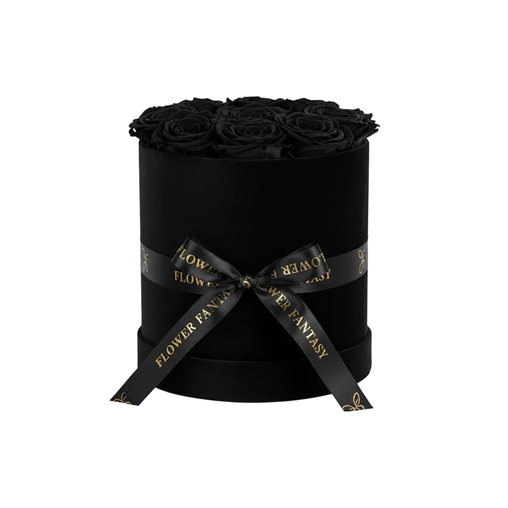 Fresh Rose Box | Black