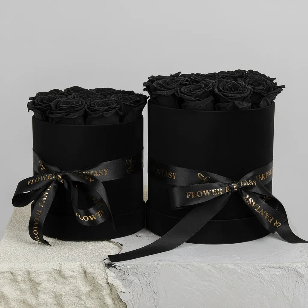 Fresh Rose Box | Black