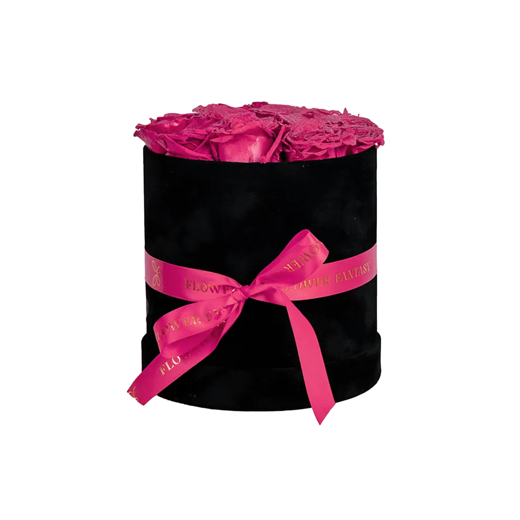 Fresh Rose Box | Fuchsia