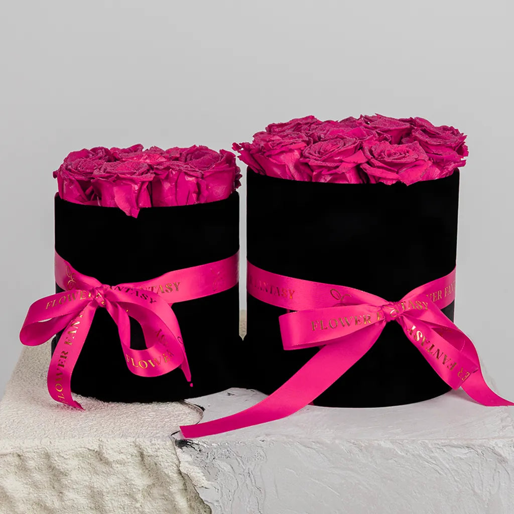 Fresh Rose Box | Fuchsia