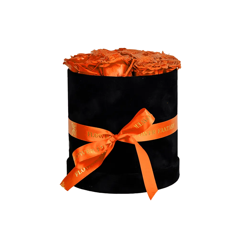 Fresh Rose Box | Orange