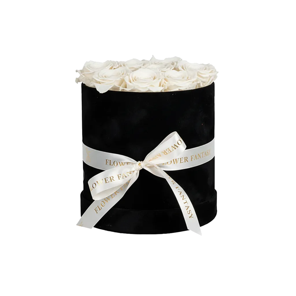 Fresh Rose Box | White