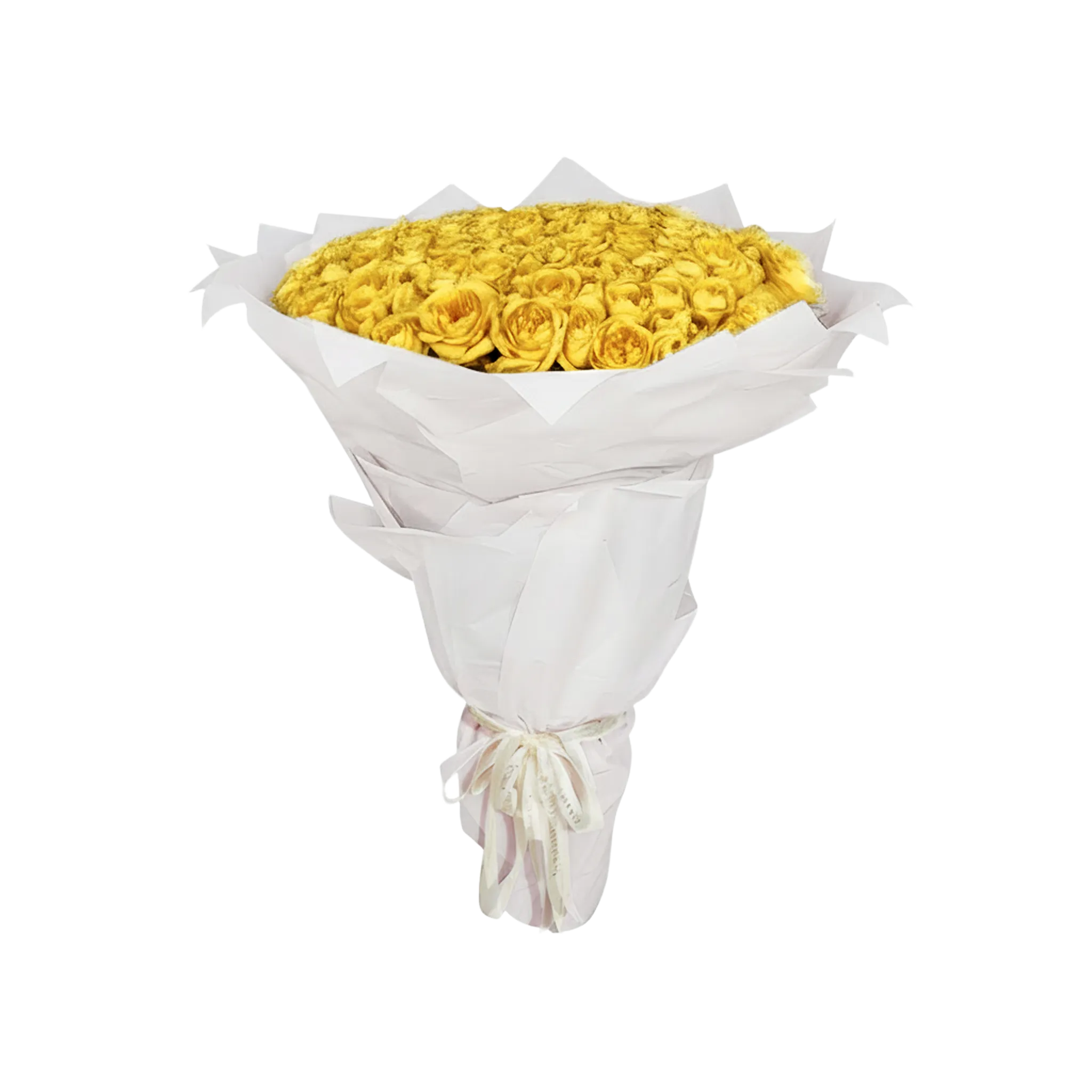 Fresh Rose Bouquet | Yellow