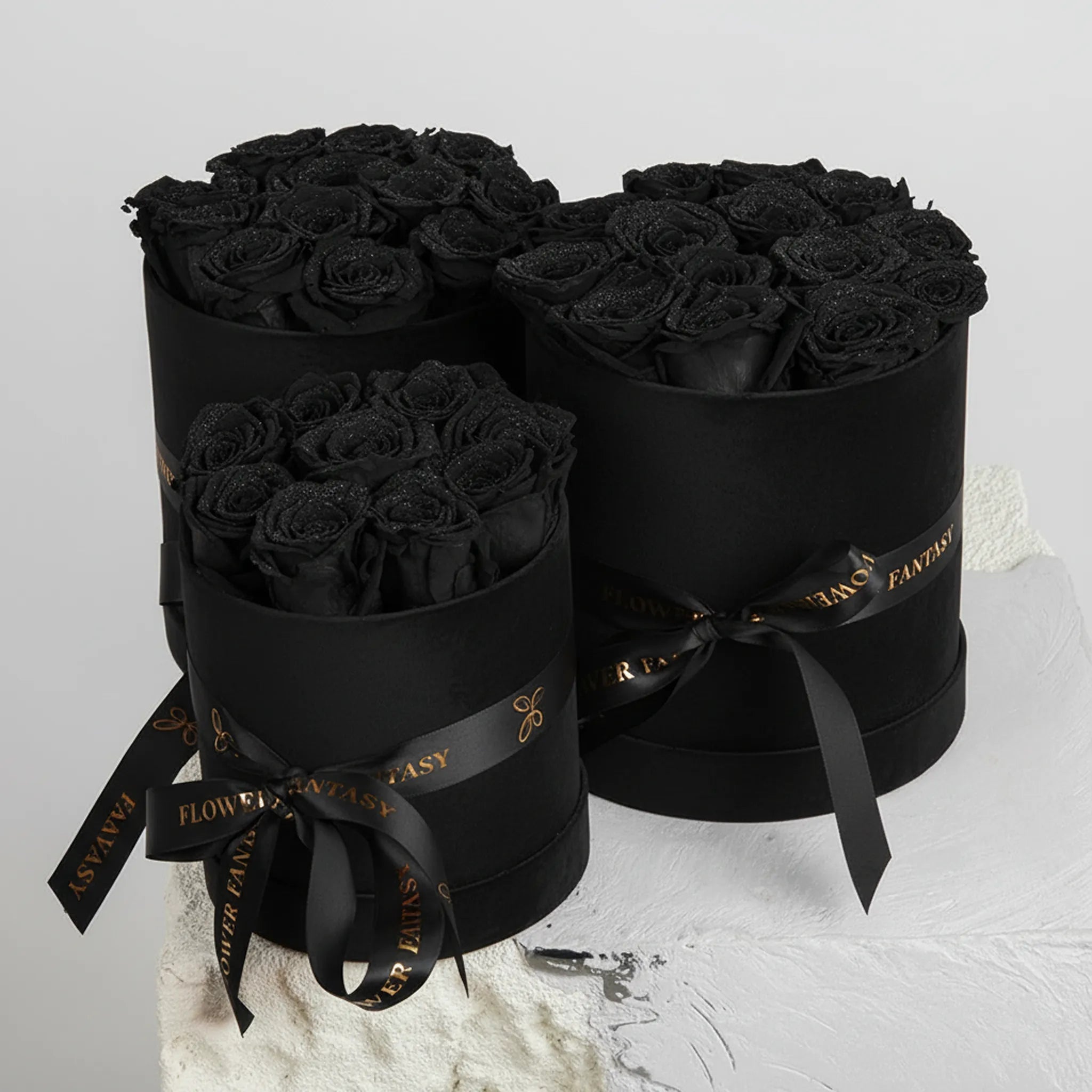 Long Lasting Rose Box | Black
