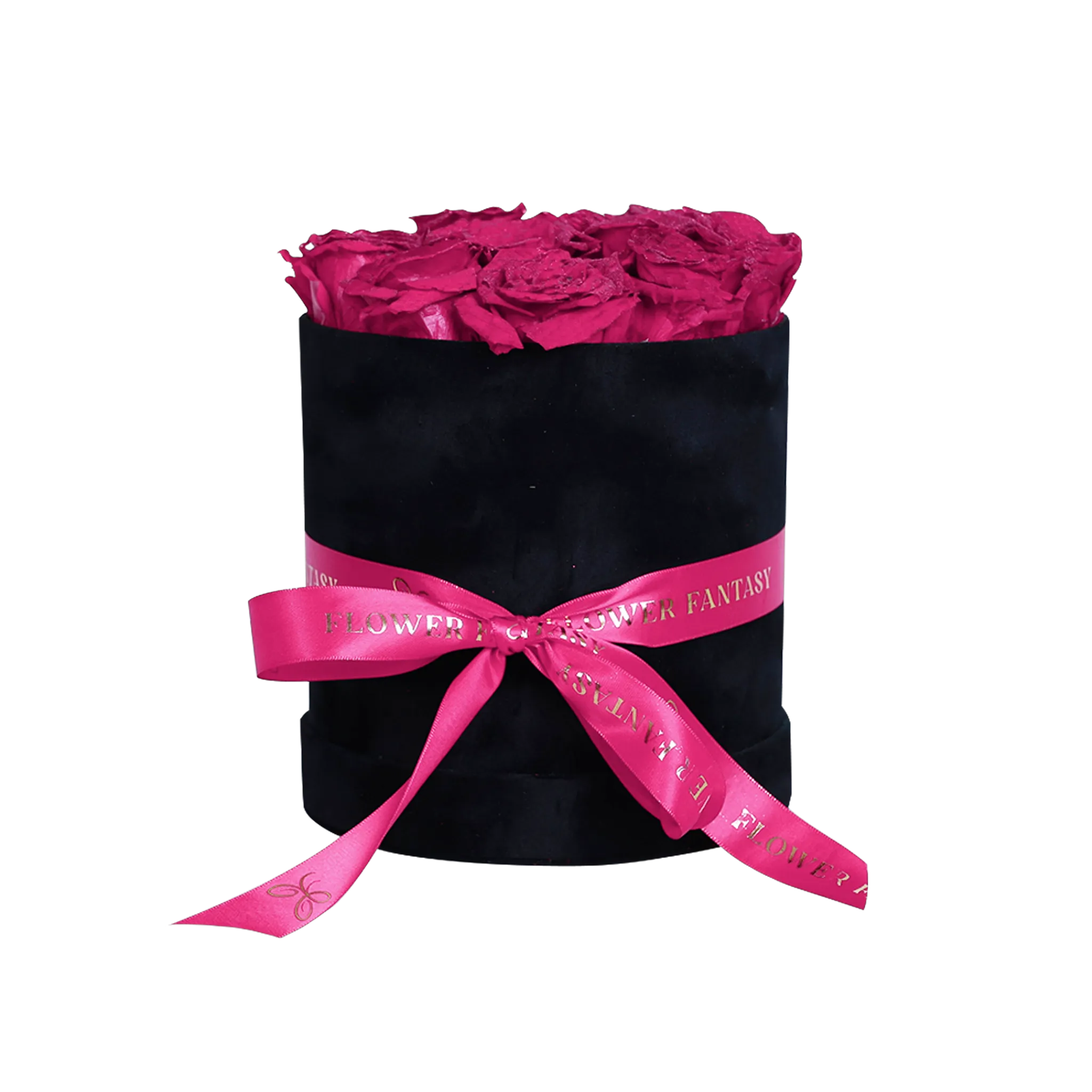 Long Lasting Rose Box | Fuchsia