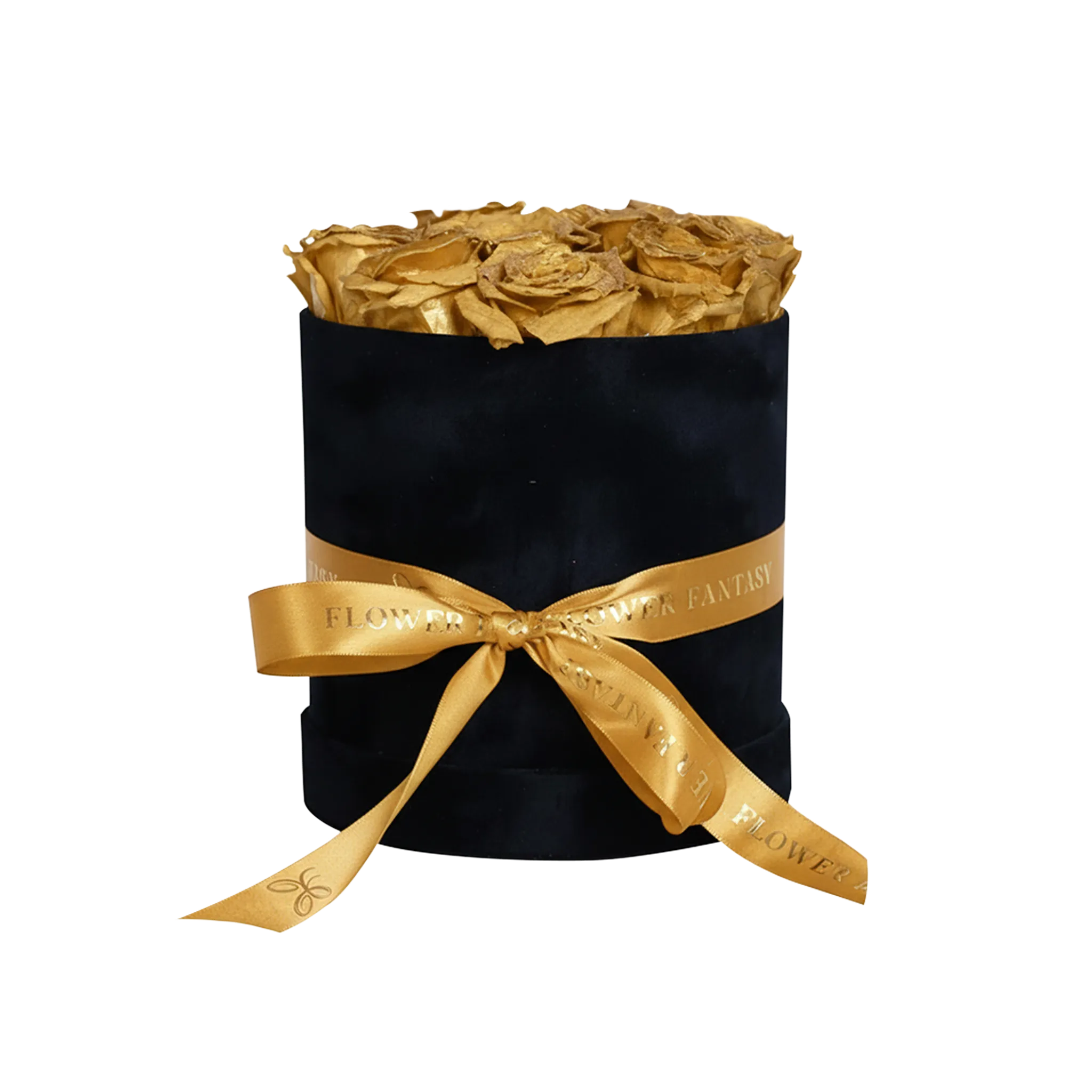 Long Lasting Rose Box | Gold