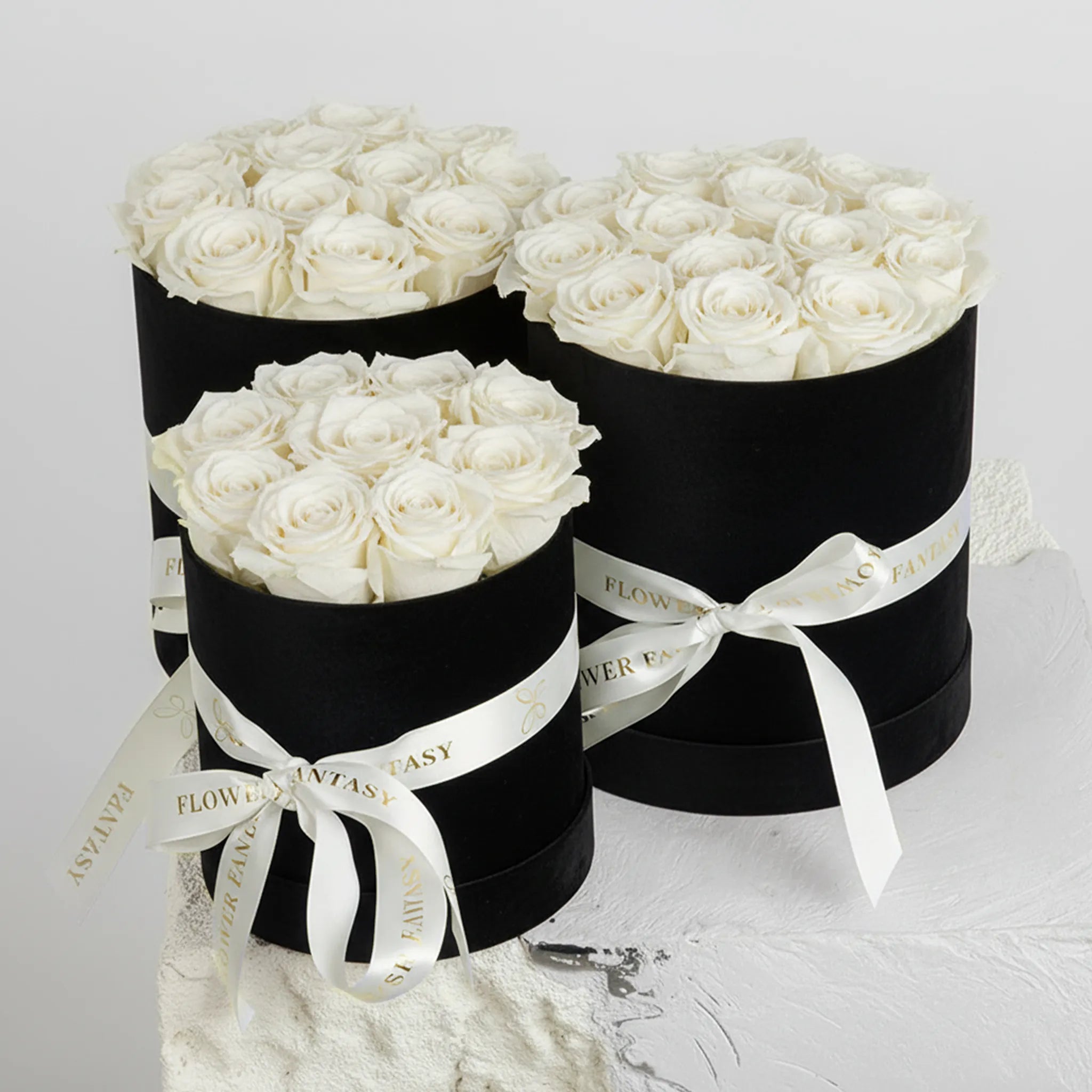 Long Lasting Rose Box | White